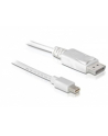 ''KABEL DISPLAYPORT MINI(M)->DISPLAYPORT (M) 1,8M DELOCK'' - nr 1