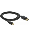 ''KABEL DISPLAYPORT MINI(M)->DISPLAYPORT (M) 1,8M DELOCK'' - nr 32