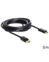 ''KABEL DISPLAYPORT M->HDMI M 5M GOLD DELOCK'' - nr 13