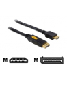 ''KABEL DISPLAYPORT M->HDMI M 5M GOLD DELOCK'' - nr 16