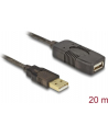 ''PRZEDŁUŻACZ USB AM-AF 2.0 20M AKTYWNY BLACK DELOCK'' - nr 41