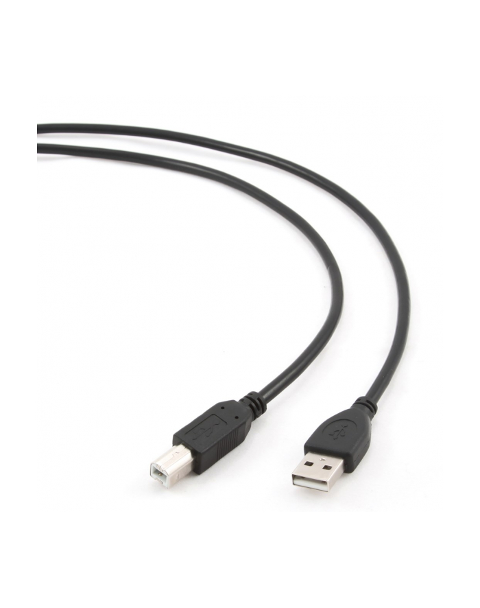 ''KABEL USB AM-BM 2.0 3M NIKLOWANE WTYKI, CZARNY GEMBIRD'' główny