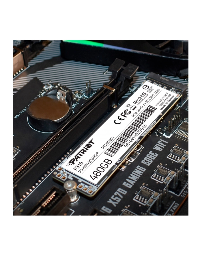 patriot memory PATRIOT P310 500GB M2 2280 PCIe SSD NVME główny