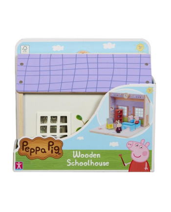 tm toys Peppa Drewniana szkoła Świnka Peppa 07212