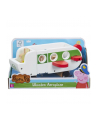 tm toys Świnka Peppa - Drewniany samolot z figurką 07211 - nr 1