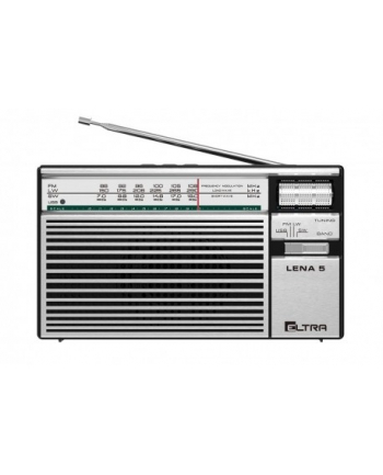 eltra Radio LENA 5 USB Srebrne