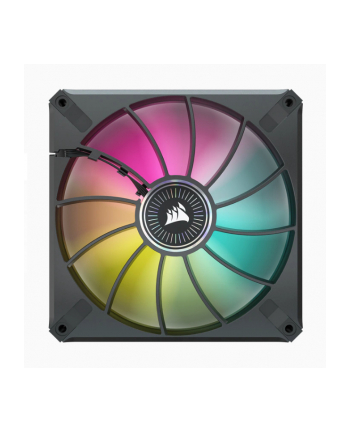 CORSAIR ML140 RGB ELITE 140mm Magnetic Levitation RGB Fan with AirGuide Single Pack