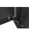 LANBERG Szafa wisząc 19inch 12U 600x450 drzwi metalowe czarna flat pack - nr 20