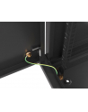 LANBERG Szafa wisząc 19inch 12U 600x450 drzwi metalowe czarna flat pack - nr 51