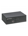MANHATTAN KVM switch DisplayPort/USB 2x1 4K 60Hz - nr 20