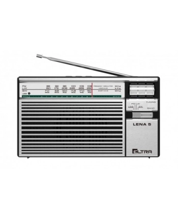 eltra Radio LENA 5 USB Srebrne nr 1