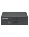 MANHATTAN KVM switch DisplayPort/USB 2x1 4K 60Hz - nr 3