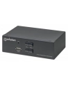 MANHATTAN KVM switch DisplayPort/USB 2x1 4K 60Hz - nr 44