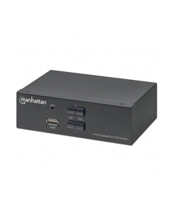 MANHATTAN KVM switch DisplayPort/USB 2x1 4K 60Hz
