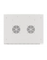 LANBERG Wall mount cabinet 19inch 6U 600x450 steel doors grey flat pack - nr 16