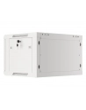 LANBERG Wall mount cabinet 19inch 6U 600x450 steel doors grey flat pack - nr 18