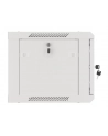 LANBERG Wall mount cabinet 19inch 6U 600x450 steel doors grey flat pack - nr 30