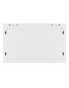 LANBERG Wall mount cabinet 19inch 6U 600x450 steel doors grey flat pack - nr 46