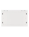 LANBERG Wall mount cabinet 19inch 6U 600x450 steel doors grey flat pack - nr 56