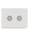 LANBERG Wall mount cabinet 19inch 6U 600x450 steel doors grey flat pack - nr 57