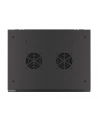 LANBERG Szafa wisząc 19inch 12U 600x450 drzwi metalowe czarna flat pack - nr 55