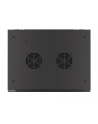 LANBERG Szafa wisząc 19inch 12U 600x450 drzwi metalowe czarna flat pack - nr 6