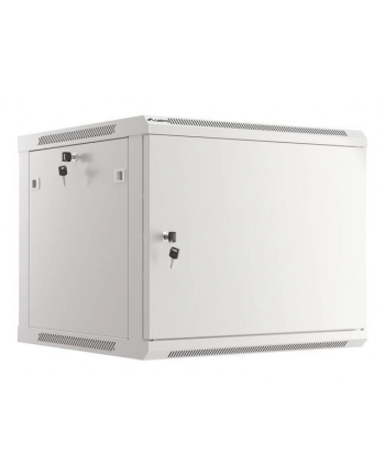 LANBERG Szafa wisząca 19inch 9U 600x600 drzwi metalowe szara flat pack nr 2