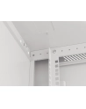LANBERG Szafa wisząca 19inch 9U 600x600 drzwi metalowe szara flat pack - nr 33