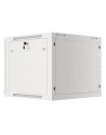 LANBERG Szafa wisząca 19inch 9U 600x600 drzwi metalowe szara flat pack - nr 55