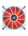 CORSAIR ML140 LED ELITE WHITE 140mm Magnetic Levitation Red LED Fan with AirGuide Single Pack - nr 16