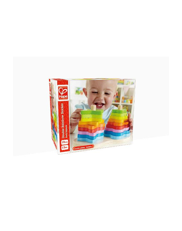 HAPE Podwójna tęczowa układanka 0406 główny