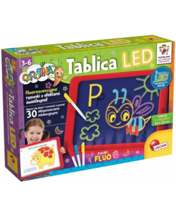 lisciani giochi Caczerwonyina Tablica LED 77441 LISCIANI