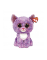 ty inc. TY BEANIE BOOS CASSIDY - lavendowy kot 24cm 36486 - nr 1