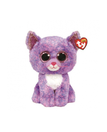 ty inc. TY BEANIE BOOS CASSIDY - lavendowy kot 24cm 36486