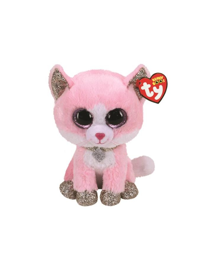 ty inc. TY BEANIE BOOS FIONA różowy kot 24cm 36489 TY główny