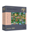 Puzzle 1000el drewniane - Francja - znane miejsca 20150 Trefl - nr 2