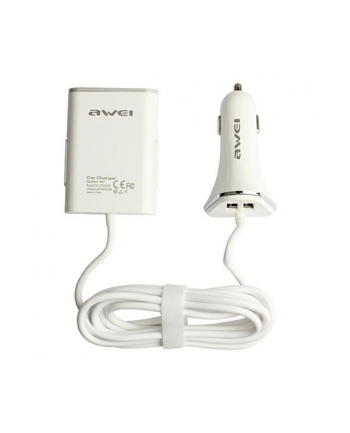 awei Rozdzielacz gniazda zapalniczki C-400 4xUSB 9,6A nr 2