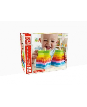 HAPE Podwójna tęczowa układanka 0406 nr 1