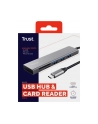 trust CZYTNIK KART HALYX FAST USB-C HUB CARD READ-ER - nr 10