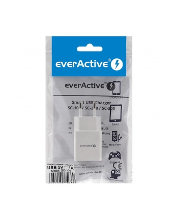 everactive Ładowarka sieciowa 1xUSB SC100 1A Biała