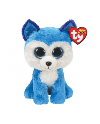 ty inc. TY Beanie Boos PRINCE- Huski niebieski 24 cm. 36474