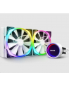 nzxt Chłodzenie wodne Kraken X63 Kolor: BIAŁY 280mm RGB podświetlane wentylatory i pompa - nr 22