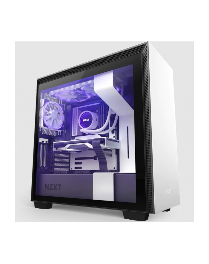 nzxt Chłodzenie wodne Kraken X63 Kolor: BIAŁY 280mm RGB podświetlane wentylatory i pompa główny