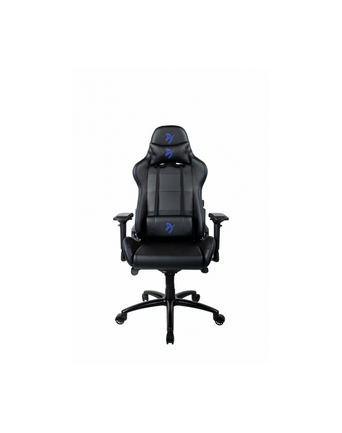arozzi Fotel dla graczy Verona Signature PU Czarny Niebieskie Logo główny