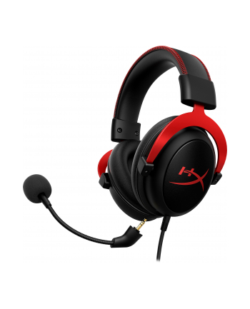 hyperx Zestaw słuchawkowy dla graczy Cloud II czerwony