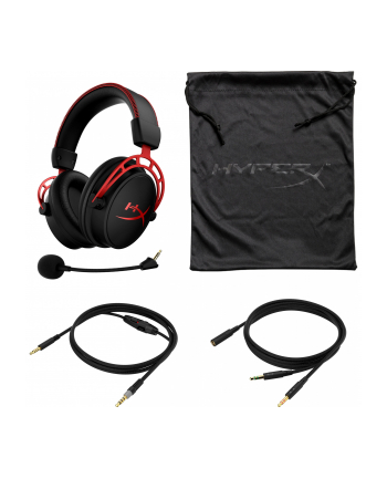 hyperx Zestaw słuchawkowy dla graczy Cloud Alpha czerwony