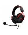 hyperx Zestaw słuchawkowy dla graczy Cloud Alpha czerwony - nr 4