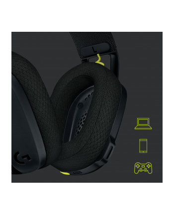 logitech Słuchawki G435 Lightspeed Black       981-001050 nr 2