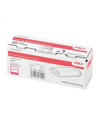 oki Toner do C650 MAGENTA 09006128 6k nr 2