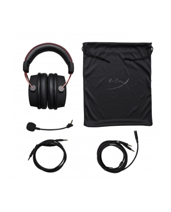 hyperx Zestaw słuchawkowy dla graczy Cloud Alpha czerwony